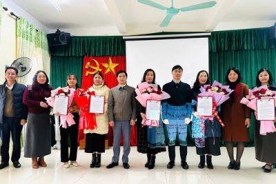 Hội nghị Công bố quyết định bổ nhiệm viên chức quản lý trường Mầm non Mộc Hoàn