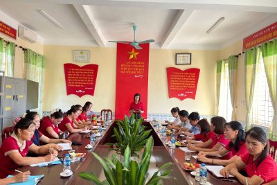 Sinh hoạt chi bộ thường kỳ và kiện toàn BCH, bí thư chi bộ nhiệm kỳ 2025-2030