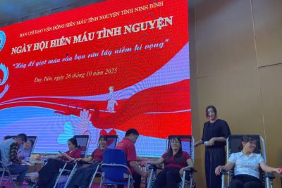 Hiến máu tình nguyện năm 2025