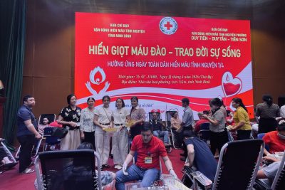 Hiến máu tình nguyện năm 2026